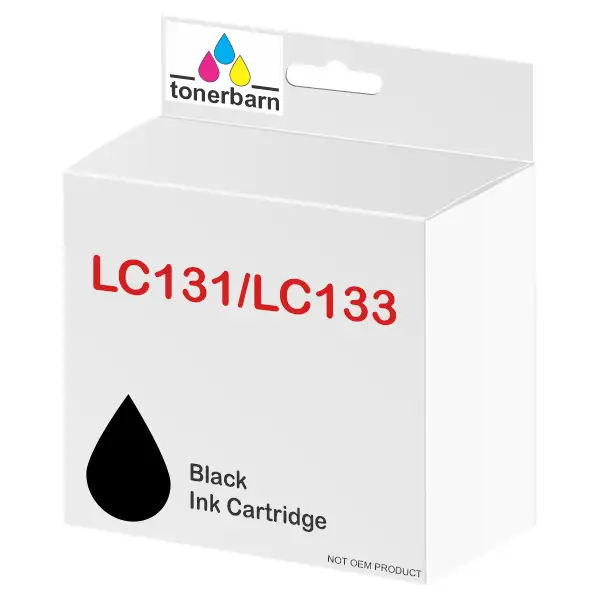 Compatible Brother LC131 / LC133BK Black Ink Cartridge LC-133BK