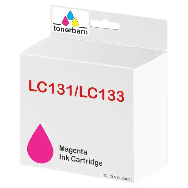 Compatible Brother LC131 / LC133M Magenta Ink Cartridge LC-133M