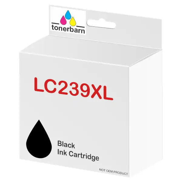 Compatible Brother LC239XLBK High Yield Black Ink Cartridge LC-239XLBKS