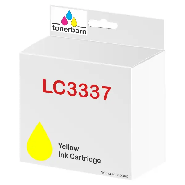 Compatible Brother LC3337Y Yellow Ink Cartridge LC-3337Y