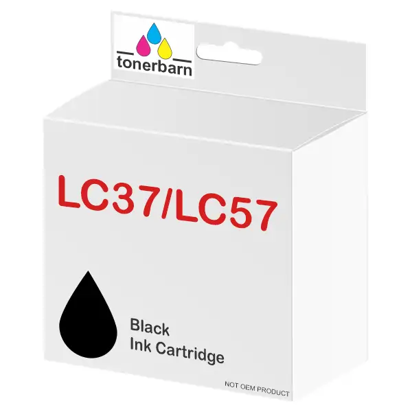 Compatible Brother LC37/LC57BK Black Ink Cartridge LC-37/LC-57BK