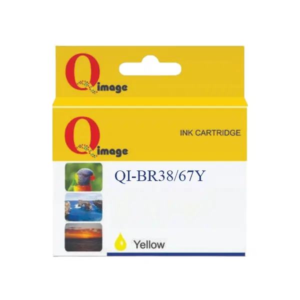 Compatible Brother LC38/LC67Y Yellow Ink Cartridge LC-38LC-68Y