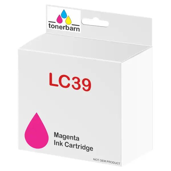 Compatible Brother LC39M Magenta Ink Cartridge LC-39M