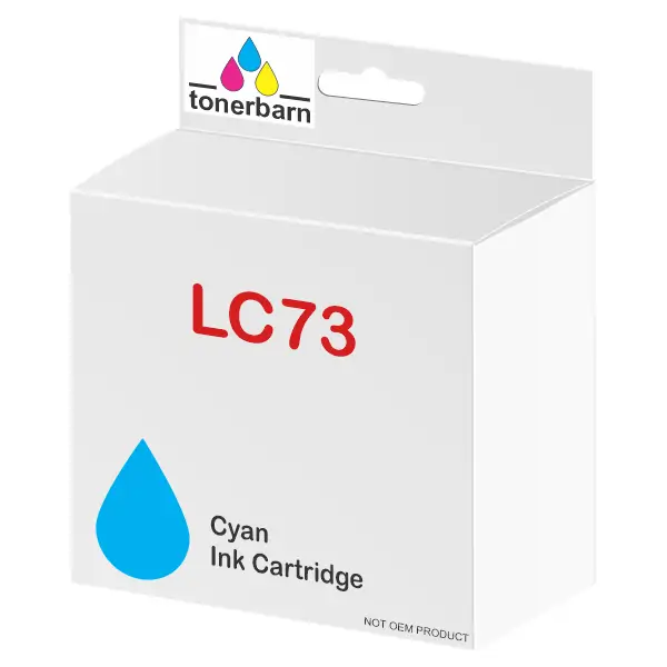 Compatible Brother LC73C Cyan Ink Cartridge LC-73C