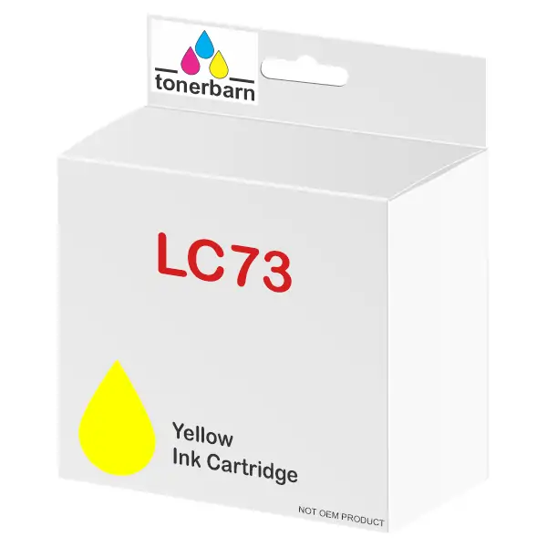 Compatible Brother LC73Y Yellow Ink Cartridge LC-73Y