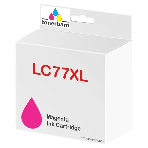 Compatible Brother LC77XLM High Yield Magenta Ink Cartridge LC-77XLM