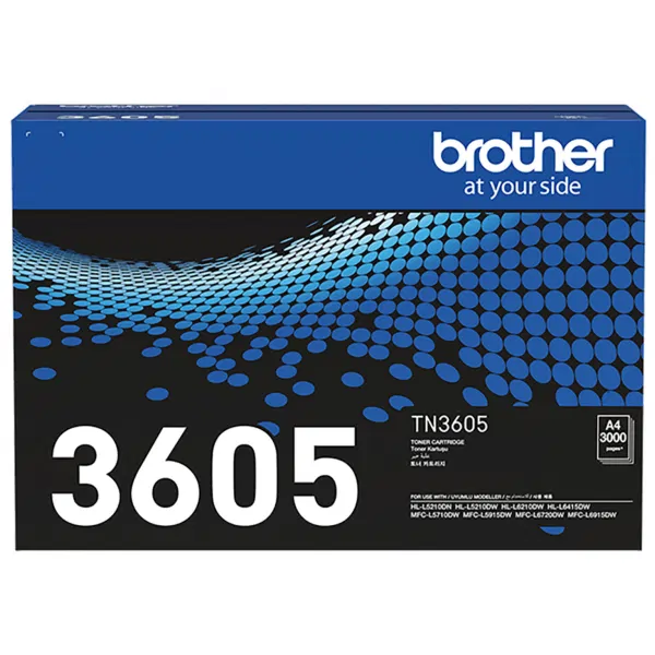 Brother TN3605 Black Toner Cartridge TN-3605