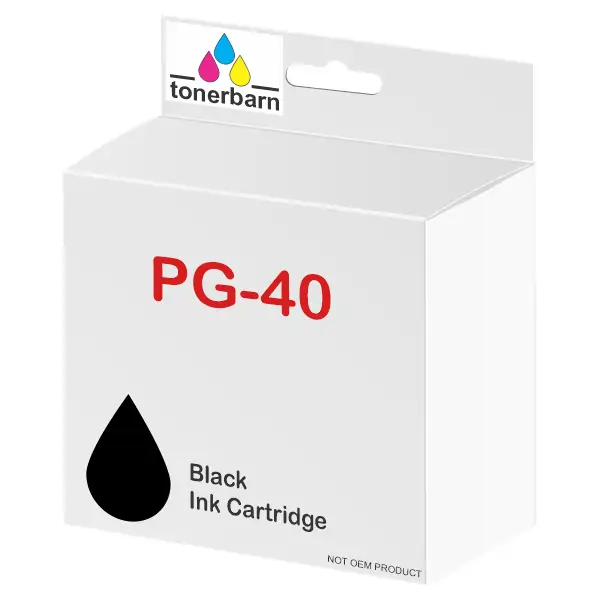 Compatible Canon PG40 Fine Black Ink Cartridge PG40