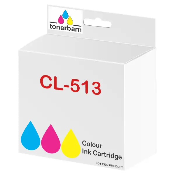 Compatible Canon CL513 High Yield Colour Ink Cartridge CL513