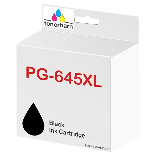 Compatible Canon PG645XL High Yield Black Ink Cartridge PG645XL