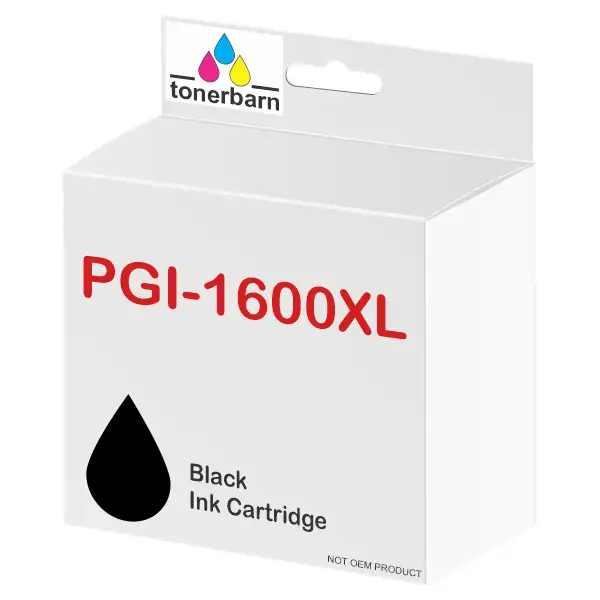 Compatible Canon PGI1600XLBK High Yield Black Ink Cartridge PGI1600XLBK