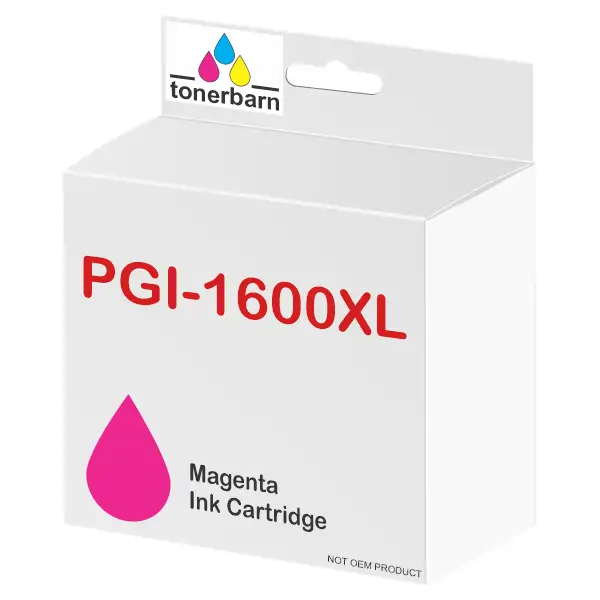 Compatible Canon PGI1600XLM High Yield Magenta Ink Cartridge PGI1600XLM
