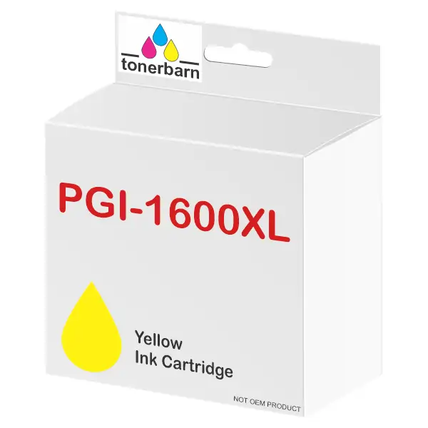 Compatible Canon PGI1600XLY High Yield Yellow Ink Cartridge PGI1600XLY
