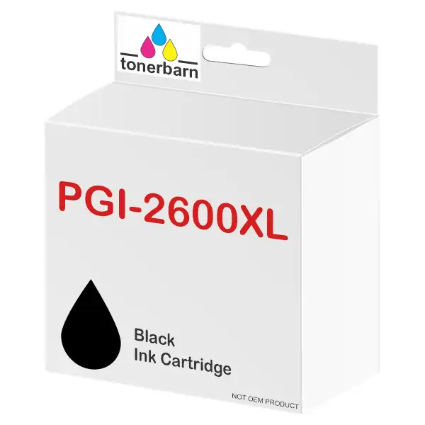 Compatible Canon PGI2600XLBK High Yield Black Ink Cartridge PGI2600XLBK