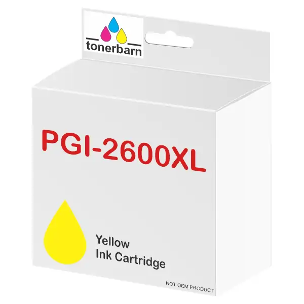 Compatible Canon PGI2600XLY High Yield Yellow Ink Cartridge PGI2600XLY