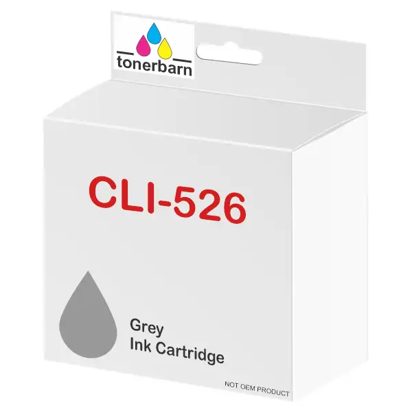 Compatible Canon CLI526GY Grey Ink Cartridge CLI526GY