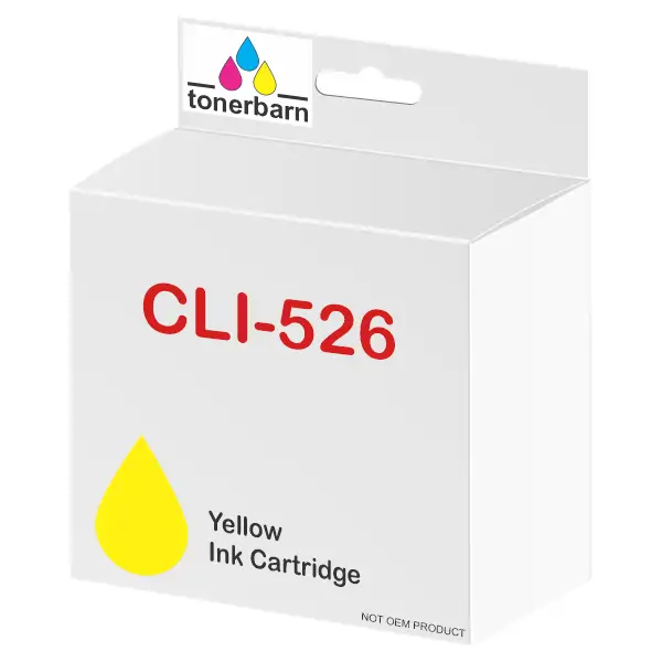Compatible Canon CLI526Y Yellow Ink Cartridge CLI526Y