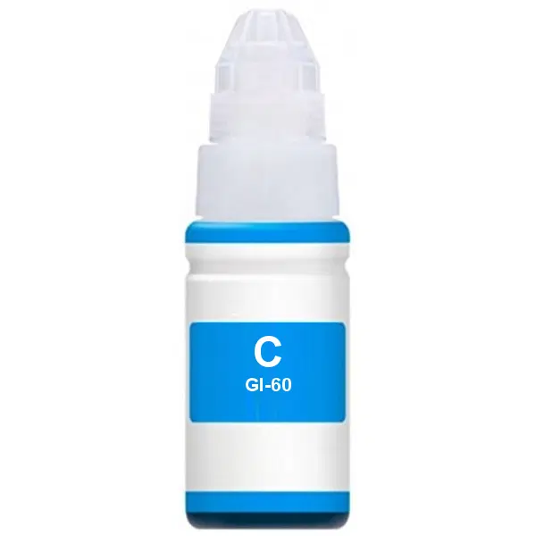 Compatible Canon GI60C Cyan Ink Bottle GI60C