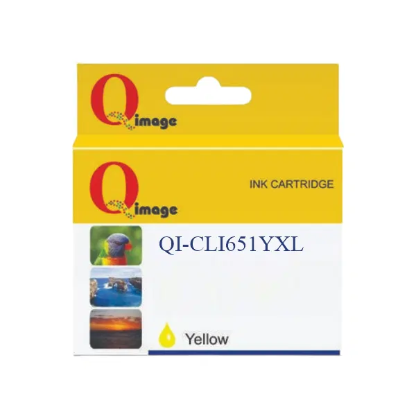 Compatible Canon CLI651XLY High Yield Yellow Ink Cartridge CLI651XLY