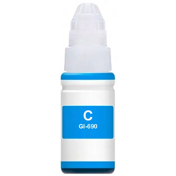 Compatible Canon GI690C Cyan Ink Bottle GI690C