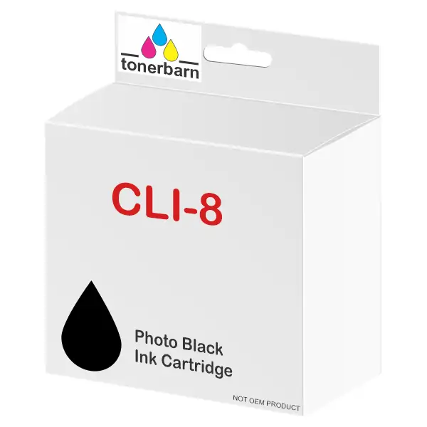 Compatible Canon CLI8BK Photo Black Ink Cartridge CLI8BK