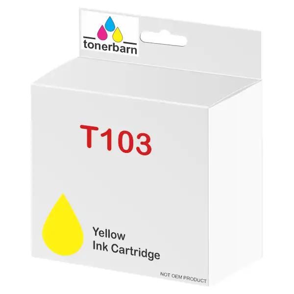 Compatible Epson T103 Yellow Ink Cartridge C13T103492