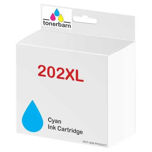Compatible Epson 202XL High Yield Cyan Ink Cartridge C13T02P292