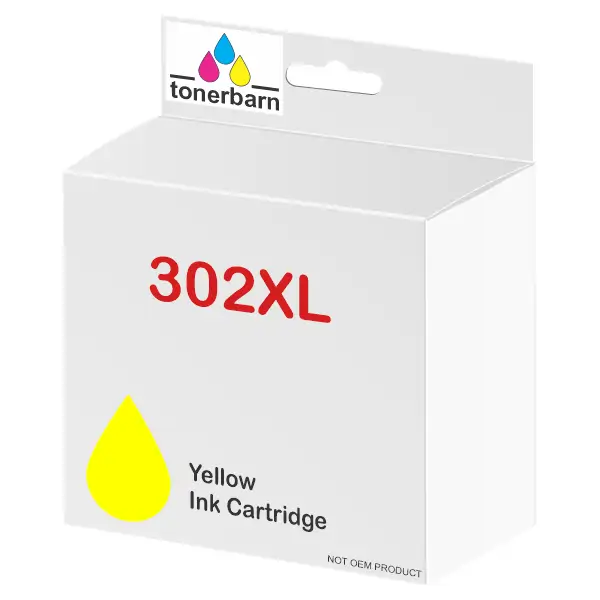 Compatible Epson 302XL High Yield Yellow Ink Cartridge C13T01Y492