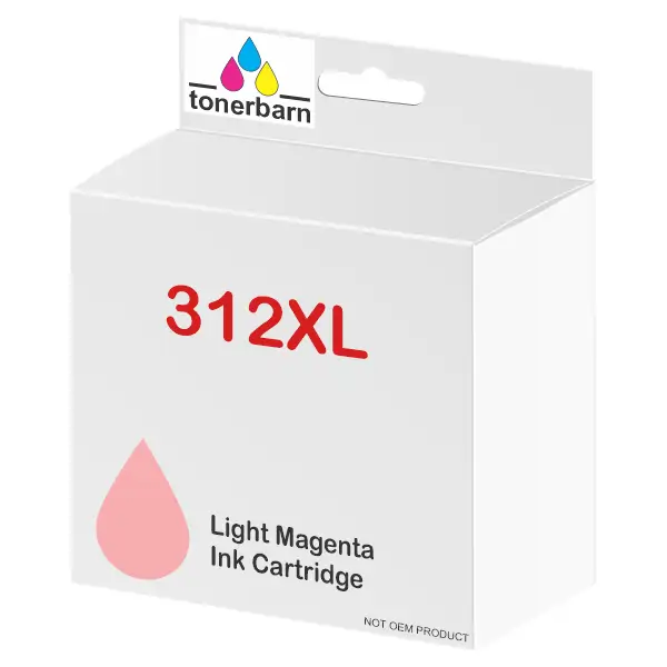 Compatible Epson 312XL High Yield Light Magenta Ink Cartridge C13T183692