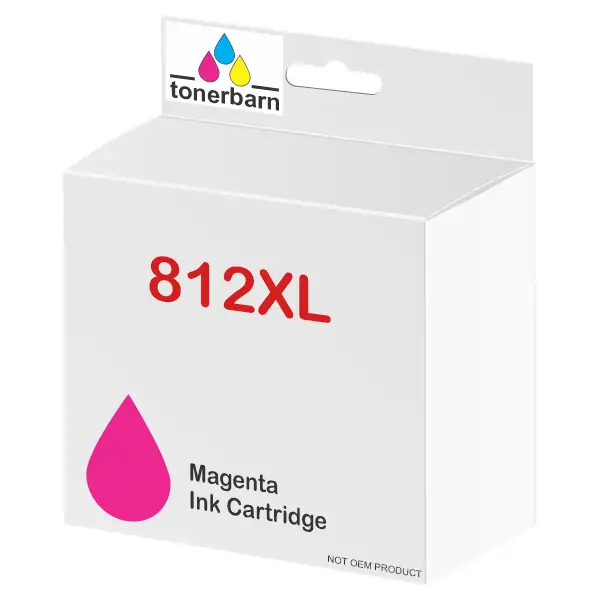 Compatible Epson 812XL High Yield Magenta Ink Cartridge C13T05E392