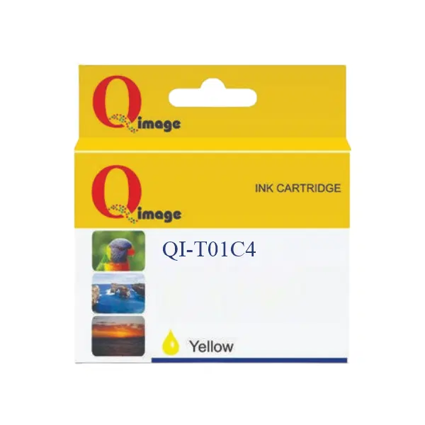 Compatible Epson T01C4 Yellow Pigment Ink Cartridge C13T01C400