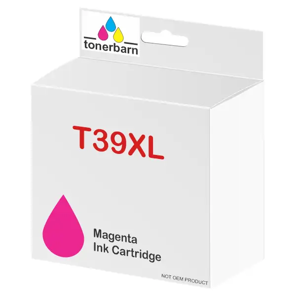 Compatible Epson T39XL Magenta Dye Ink Cartridge C13T04L392