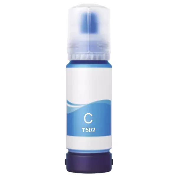 Compatible Epson T502 Cyan EcoTank Ink Bottle C13T03K292