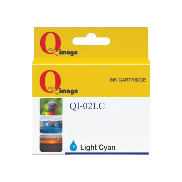 Compatible HP #02 Light Cyan Ink Cartridge – 9ml C8774WA