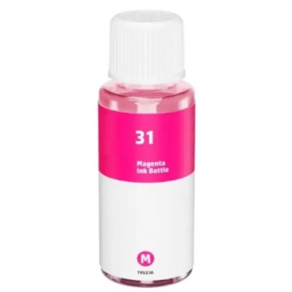 Compatible HP #31 Magenta Ink Bottle 1VU27AA