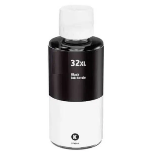 Compatible HP #32XL Black Ink Bottle 1VV24AA