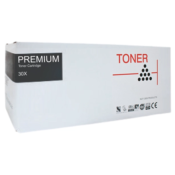 Compatible HP #30X (CF230X) Black Toner Cartridge