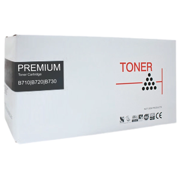 Compatible OKI B710 Black Toner Cartridge 1279001