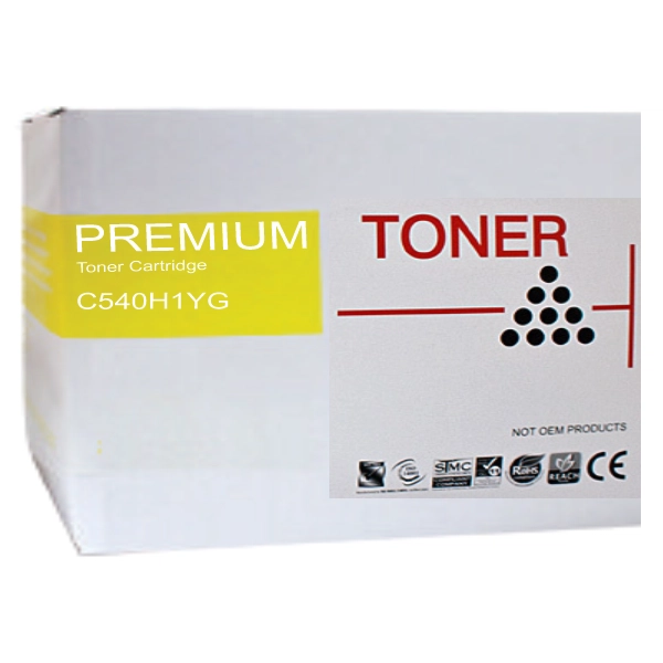 Compatible Lexmark C540H1YG Yellow Toner Cartridge LX540H1YG-C