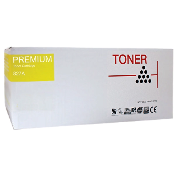 Compatible HP #827A (CF302A) Yellow Toner Cartridge
