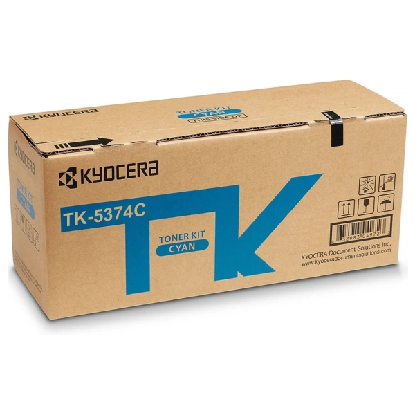 Kyocera TK5374 Cyan Toner Cartridge TK-5374C