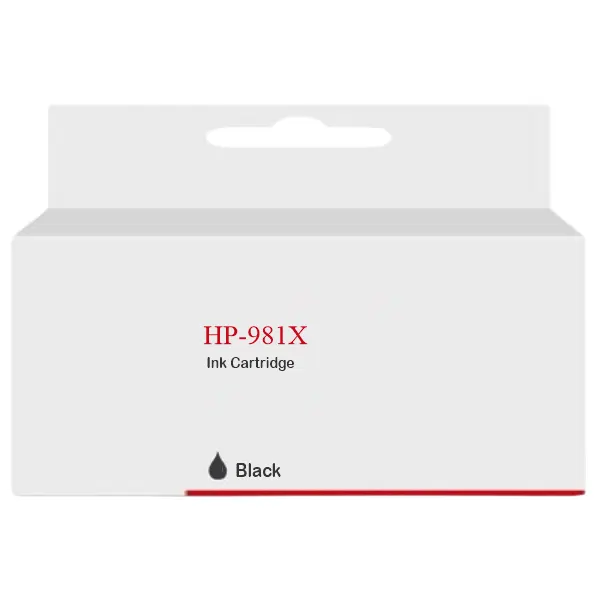 Compatible HP #981X High Yield Black Ink Cartridge L0R12A