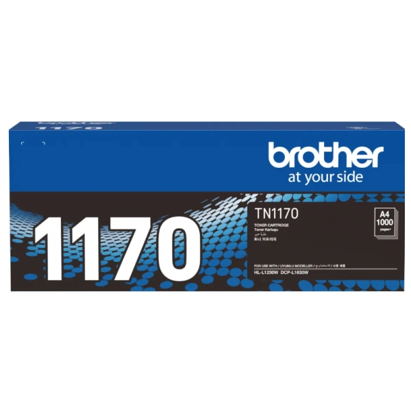 Brother TN1170 Black Toner Cartridge TN-1170