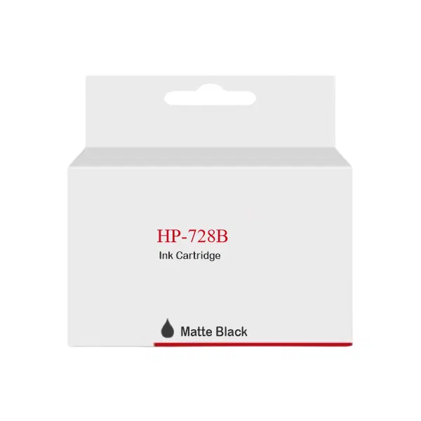 Compatible HP #728B 300ml Matte Blk Ink Cartridge 3WX30A