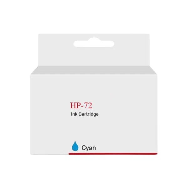 Compatible HP #72 130ml Cyan Ink Cartridge C9371A
