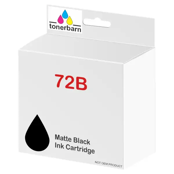 Compatible HP #72B 130ml Matte Black Cartridge 3WX06A