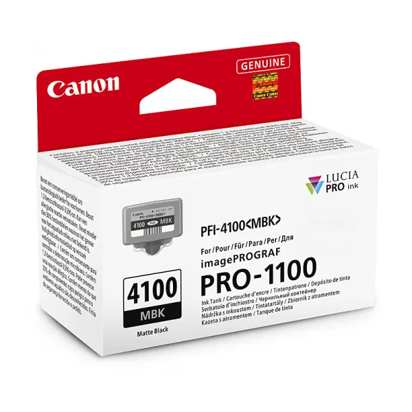 Canon PFI-4100 Matte Black Ink Cartridge PFI4100MBK