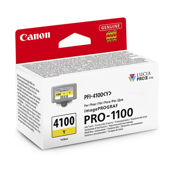 Canon PFI-4100 Yellow Ink Cartridge PFI4100Y