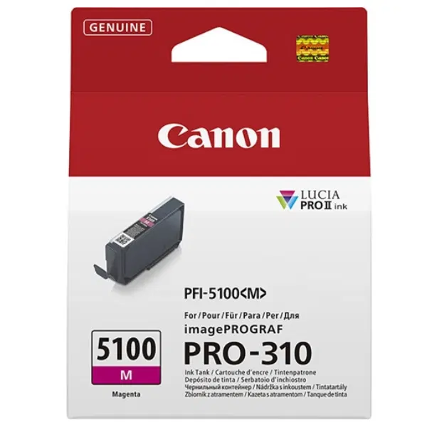 Canon PFI-5100 Magenta Ink Cartridge PFI5100M