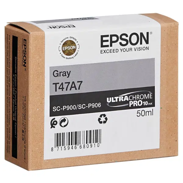 Epson T47A Grey Ink Cartridge C13T47A700